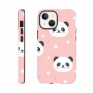 Sweet Puff New Lovely Pink Panda Hard Case for iPhone 13 Mini