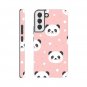 Sweet Puff New Lovely Pink Panda Hard Case for Galaxy S22 Plus