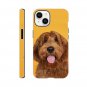 Sweet Puff New Lovely Orange Doggie Hard Case for iPhone 14