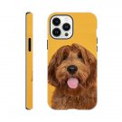 Sweet Puff New Lovely Orange Doggie Hard Case for iPhone 13 Pro Max