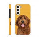 Sweet Puff New Lovely Orange Doggie Hard Case for Galaxy S23 Plus