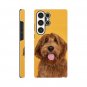 Sweet Puff New Lovely Orange Doggie Hard Case for Galaxy S23 Ultra