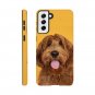 Sweet Puff New Lovely Orange Doggie Hard Case for Galaxy S21 Plus