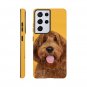 Sweet Puff New Lovely Orange Doggie Hard Case for Galaxy S21 Ultra