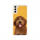 Sweet Puff New Lovely Orange Doggie Flexi Case for Galaxy S21 Plus