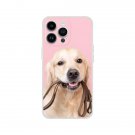 Sweet Puff Lovely Cute Golden Retriever Flexi Case for iPhone 14 Pro Max