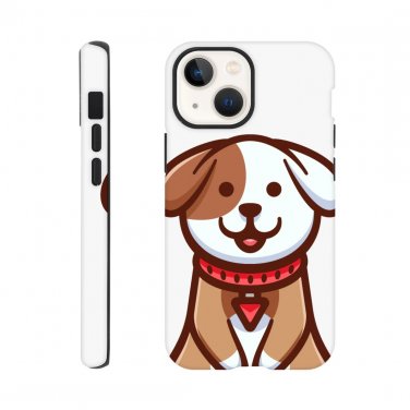 Sweet Puff New Lovely Cute Brown Doggie Hard Case for iPhone 13 Mini