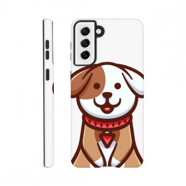 Sweet Puff New Lovely Cute Brown Doggie Hard Case for Galaxy S21 Plus