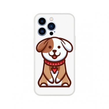Sweet Puff New Lovely Cute Brown Doggie Flexi Case for iPhone 13 Pro