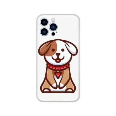 Sweet Puff New Lovely Cute Brown Doggie Flexi Case for iPhone 13 Pro Max