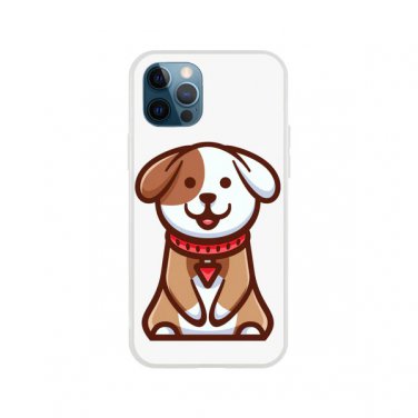 Sweet Puff New Lovely Cute Brown Doggie Flexi Case for iPhone 12 Pro