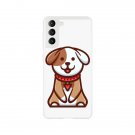 Sweet Puff New Lovely Cute Brown Doggie Flexi Case for Galaxy S21
