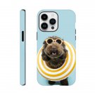 Sweet Puff New Lovely Cute Blue Doggie Hard Case for Apple iPhone 14 Pro Max