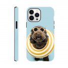Sweet Puff New Lovely Cute Blue Doggie Hard Case for Apple iPhone 13 Pro Max