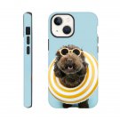 Sweet Puff New Lovely Cute Blue Doggie Hard Case for Apple iPhone 13 Mini