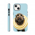 Sweet Puff New Lovely Cute Blue Doggie Hard Case for Apple iPhone 13