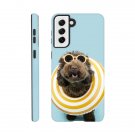 Sweet Puff New Lovely Cute Blue Doggie Hard Case for Samsung Galaxy S21 Plus