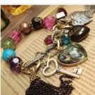 Retro Peacock Tassels Fashion Bracelet