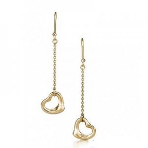 Hanging Heart Earrings