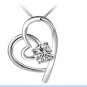 Summer Love Hearts Studded Necklace White