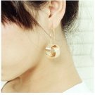 Simple Style Double Circle Earrings