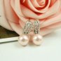 Pearl Pendant Earrings Coco