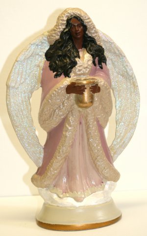 Winter Angel in Rose