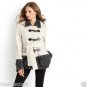Adam Lippes Wool Mohair Boyfriend Duffle Coat Size M $695.+NWT