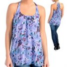 Ladies Top (Purple W/Flowers)