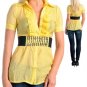 Ladies Dress (Yellow W/Flowers)