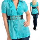 Ladies Top (Turquoise)