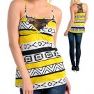Ladies Top (Yellow & Black)
