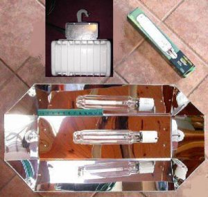 BIG GIANT REFLECTOR SUPER GROW LIGHT!! 1000 WATT!! HPS