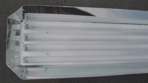 T8 HO FLUORESCENT GROW LIGHT replaces 400 w MH, T5 HPS