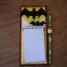 Bats Notepad Holder