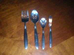 4 piece Farberware Serving Utensils