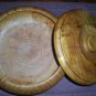 Burl Wood Decorative Bowl with Lid
