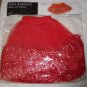 Petticoat Sequin Dot Mini Slip TuTu Red Sparkly Leg Avenue