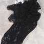 Sheer Lace Anklet Socks Black Leg Avenue