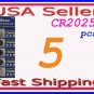 5 CR2025 DL2025  L12 BR2025 Lithium cell battery