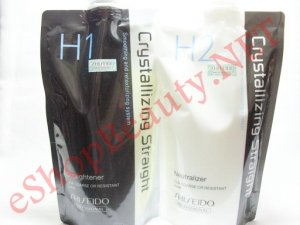 SHISEIDO Permanent Crystallizing Hair Straight H1+H2 400ml