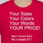 Mens Shirt round neck