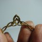 9K Sold Gold Necklace Diamonds