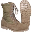 Combat Boots made from Leather/Cordura Desert Tan UK 10
