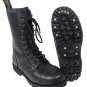 Combat Boots w/Steel Toe Cap. 10-Hole Black Size UK9