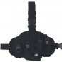 Tactical Thigh Rig Holster. Colour Black