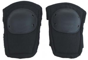New Elbow and Knee Pad Protection Set. Black