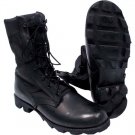 Vietnam Jungle Boots.w/Vulcanized Rubber-Sole BLACK UK8