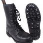 Combat Boots w/Steel Toe Cap. 10-Hole Black Size UK 7