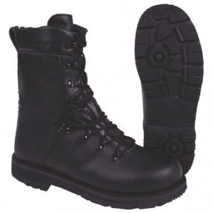 German Combat Boots Current BW Model. Black UK Size 7